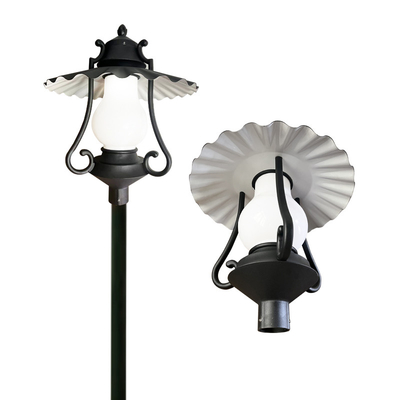 European Classical Lamp Post Garden Pole Lights Waterproof 50W