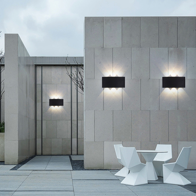 Colored Dimmable Led Wall Lights Ip65 Bidirectional Light Source 220x50x80mm