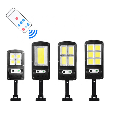 100w 200w 300W Modern LED Garden Outdoor Solar Wall Light With Motion Sensor Remote Control