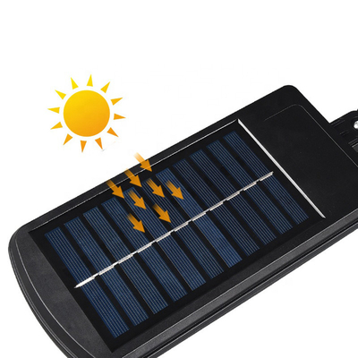 100w 200w 300W Modern LED Garden Outdoor Solar Wall Light With Motion Sensor Remote Control