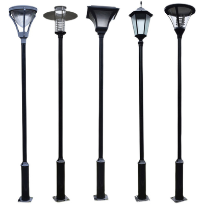 Hof-Zaun Decorative Garden Pole beleuchtet angetriebene Solar240x240x8MM 220-230V