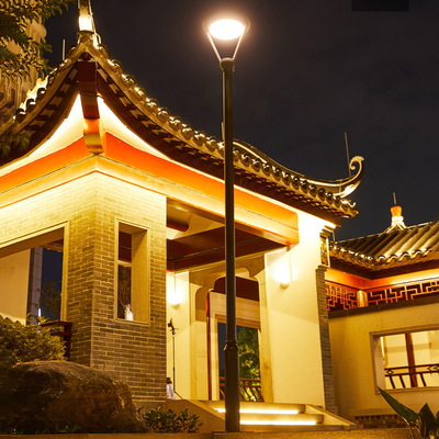 Sonnenkollektor-Garten Pole 20w 30W LED beleuchtet für äußeres verschüttetes Yard